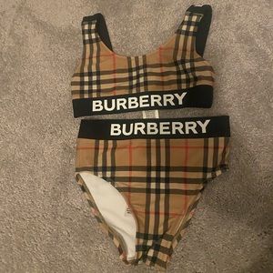 Burberry girls bikini